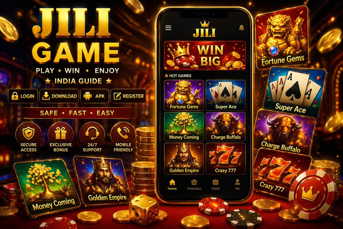 Jili Game India mobile access and game guide